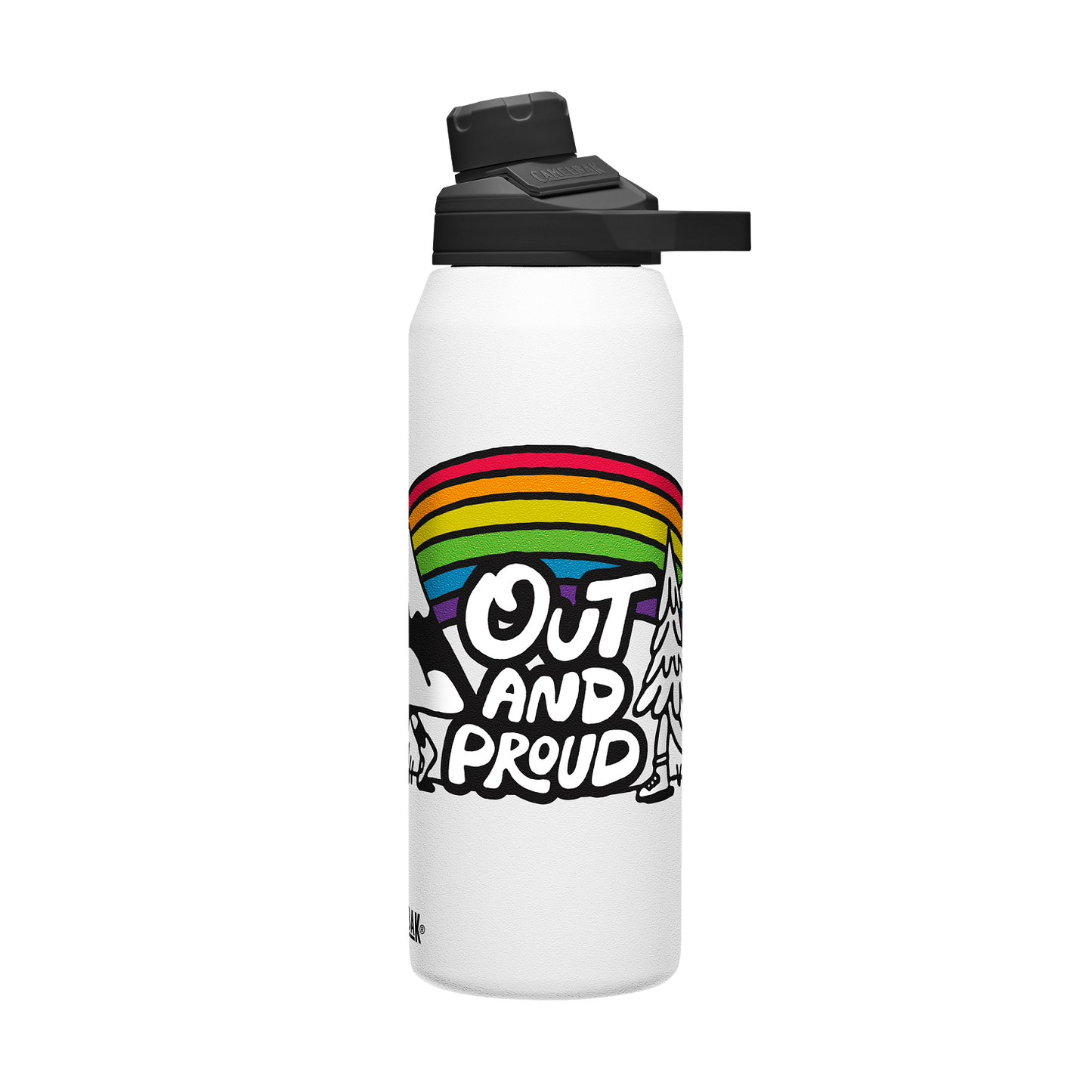 chute-mag-32-oz-water-bottle-insulated-stainless-steel-plus-cleanup-kit-pride-collection-limited-edition-i9 xhvxlhasbo
