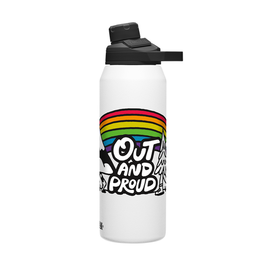 chute-mag-32-oz-water-bottle-insulated-stainless-steel-plus-cleanup-kit-pride-collection-limited-edition-i9 xhvxlhasbo